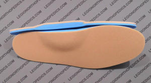 Diabetic insoles with arch padding