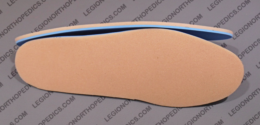 lateral view flat insole dual foam