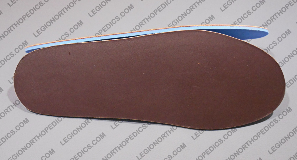 lateral view leather insoles