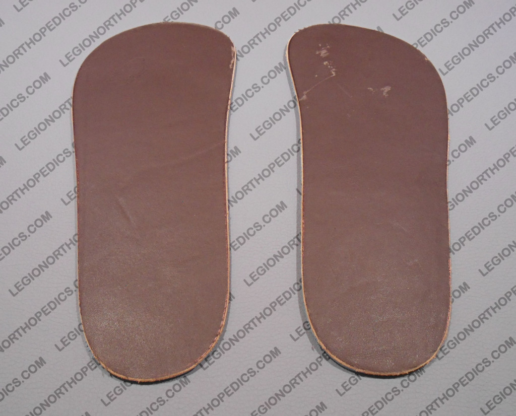 3/4 leather insoles