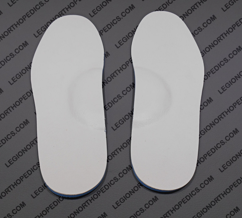 Full length insoles vinyl and foam with arch pad