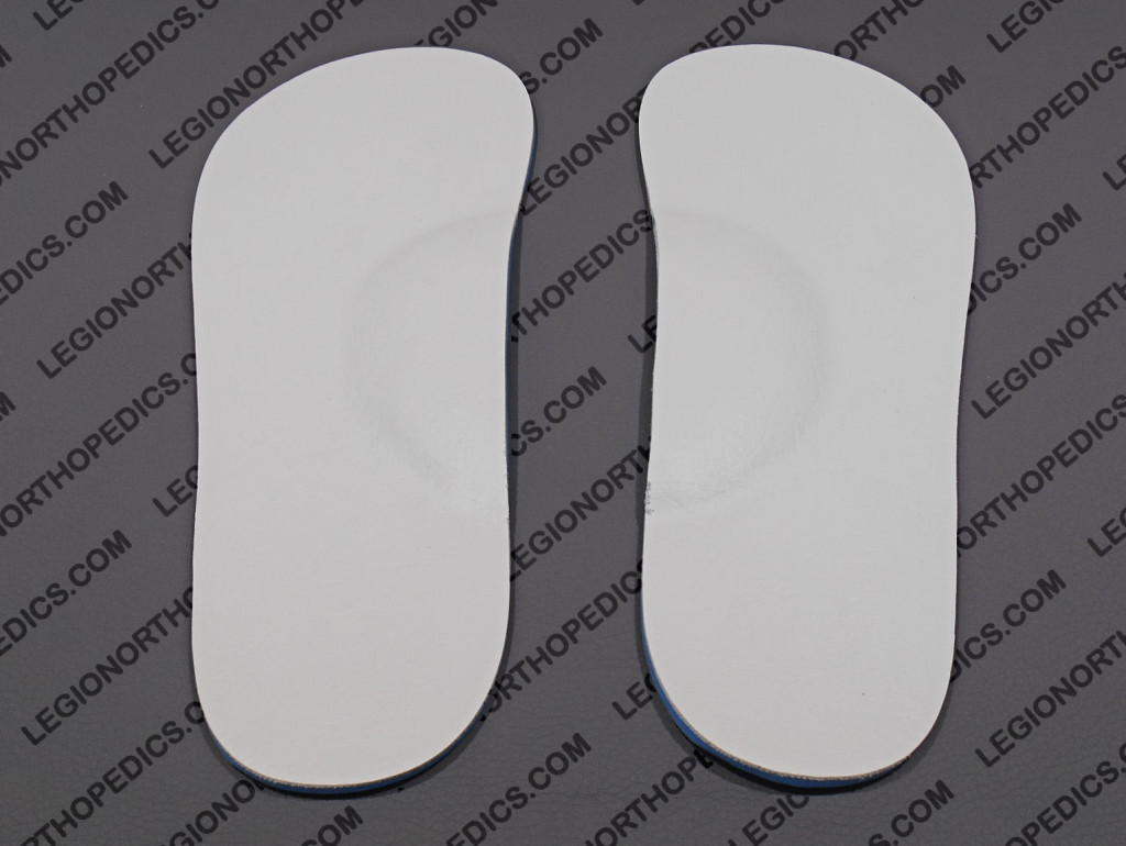 3/4 length vinyl and foam insoles with arch