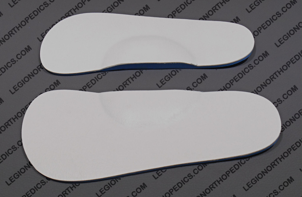 3/4 length insoles vinyl and foam with arch